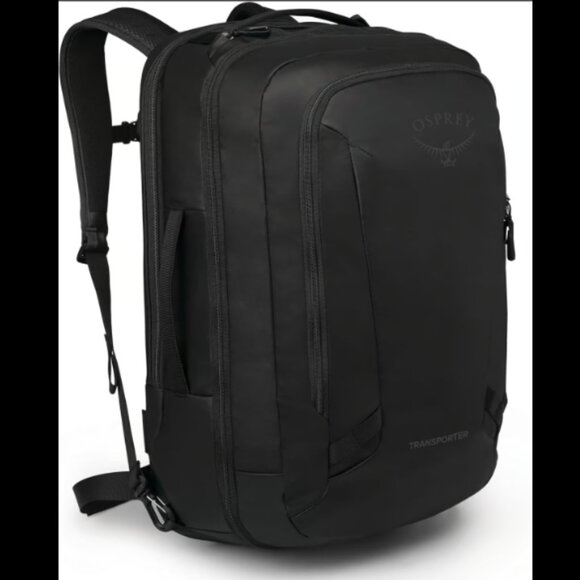 NEW Osprey Transporter Travel Pack 36L BNWT Black Panel loader backpack bag - Picture 1 of 4